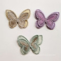 Two Layers Organza Embroidery Butterfly Patch Different Styles Embroidery Butterfly Patch